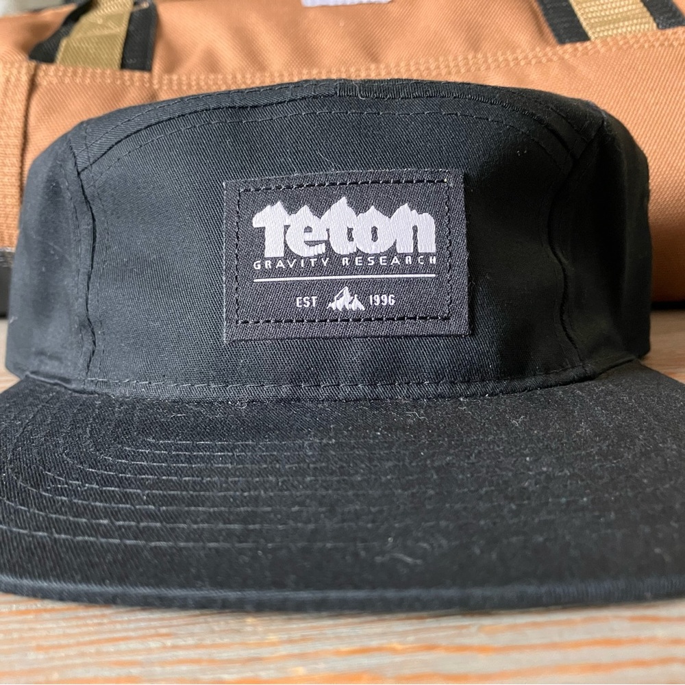 Teton gravity research black hat five panel new without tags